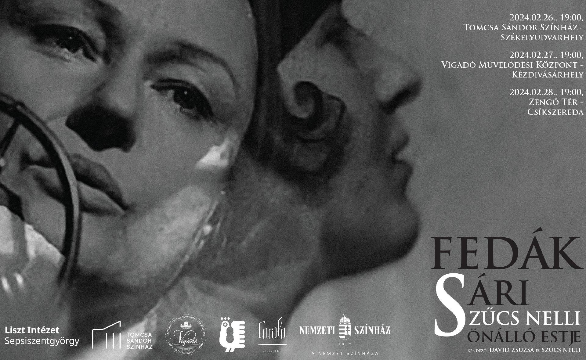 Fedák Sári - Szűcs Nelli önálló estje székelyföldi turnén