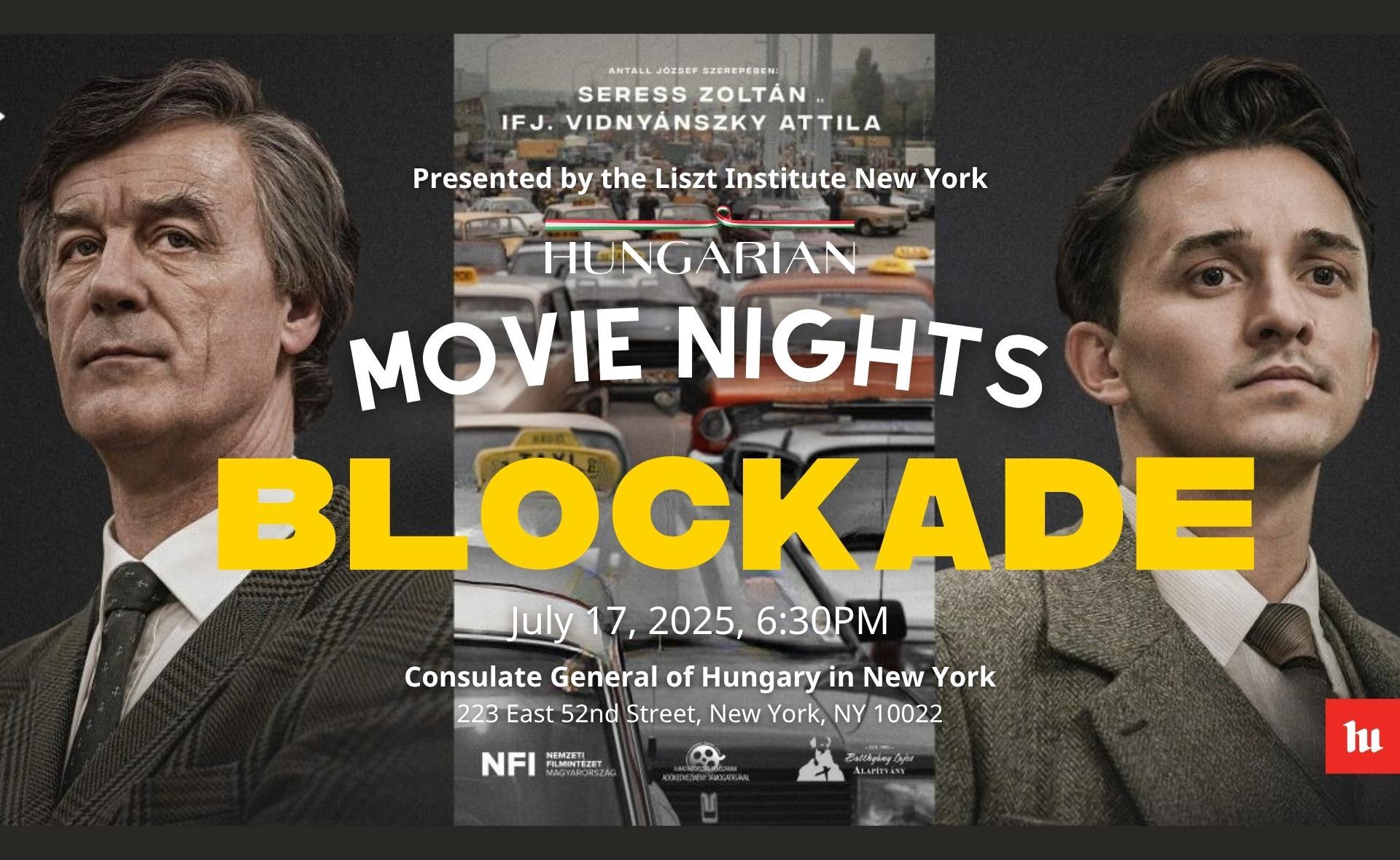 Hungarian Movie Nights - Blockade