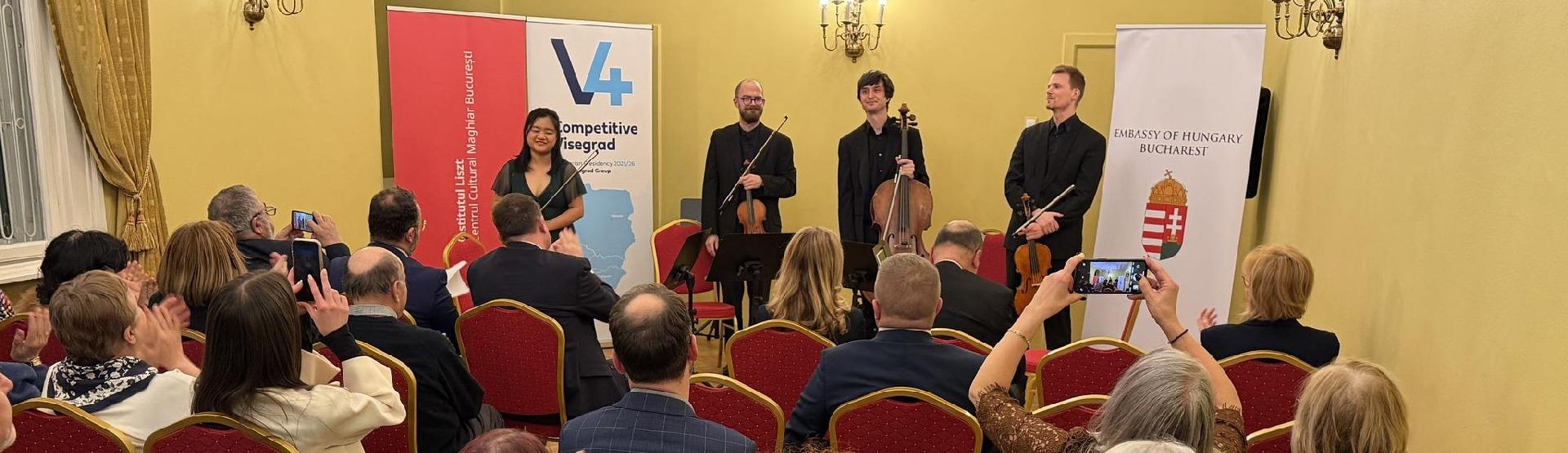 Emlékezetes koncertekkel és izgalmas kiállításokkal köszöntötte a tavaszt a Bukaresti Liszt Intézet