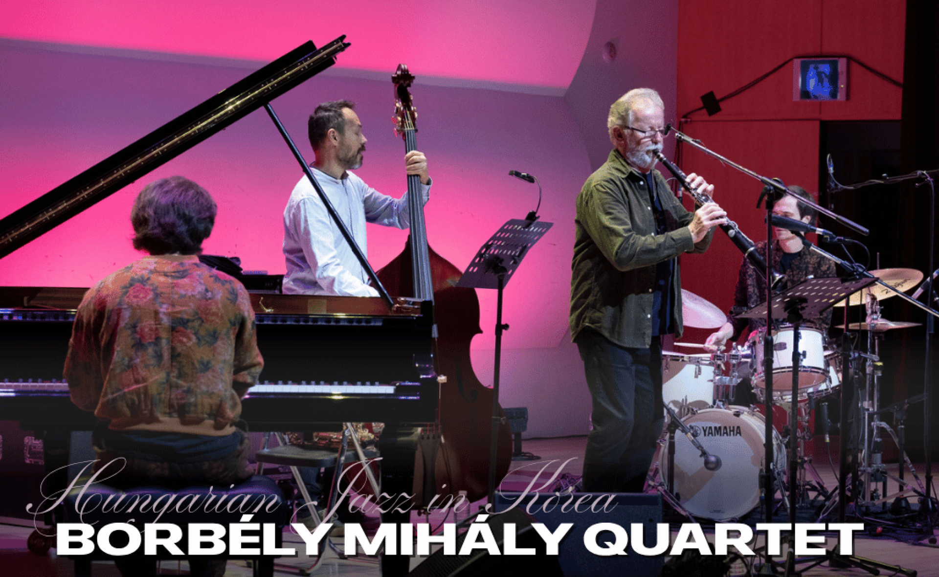 Óriási sikert aratott a Borbély Mihály Quartet Dél-Koreában
