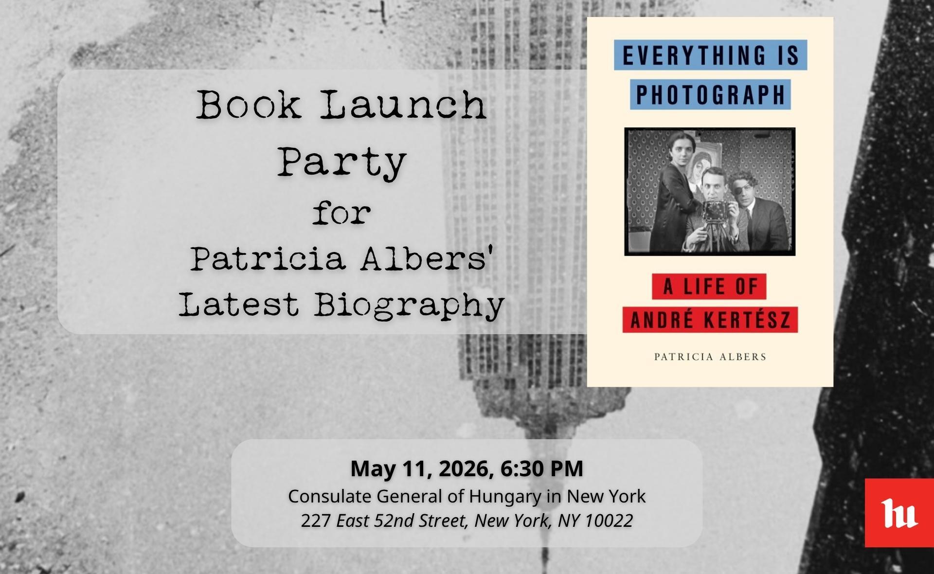 Everything Is Photograph: The Book Launch of a Biography of André Kertész