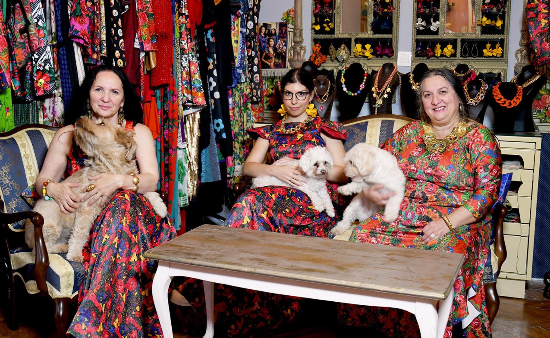 Helena Varga, Lili Kriston and Erika Varga©Tibor Bozi / Redux
