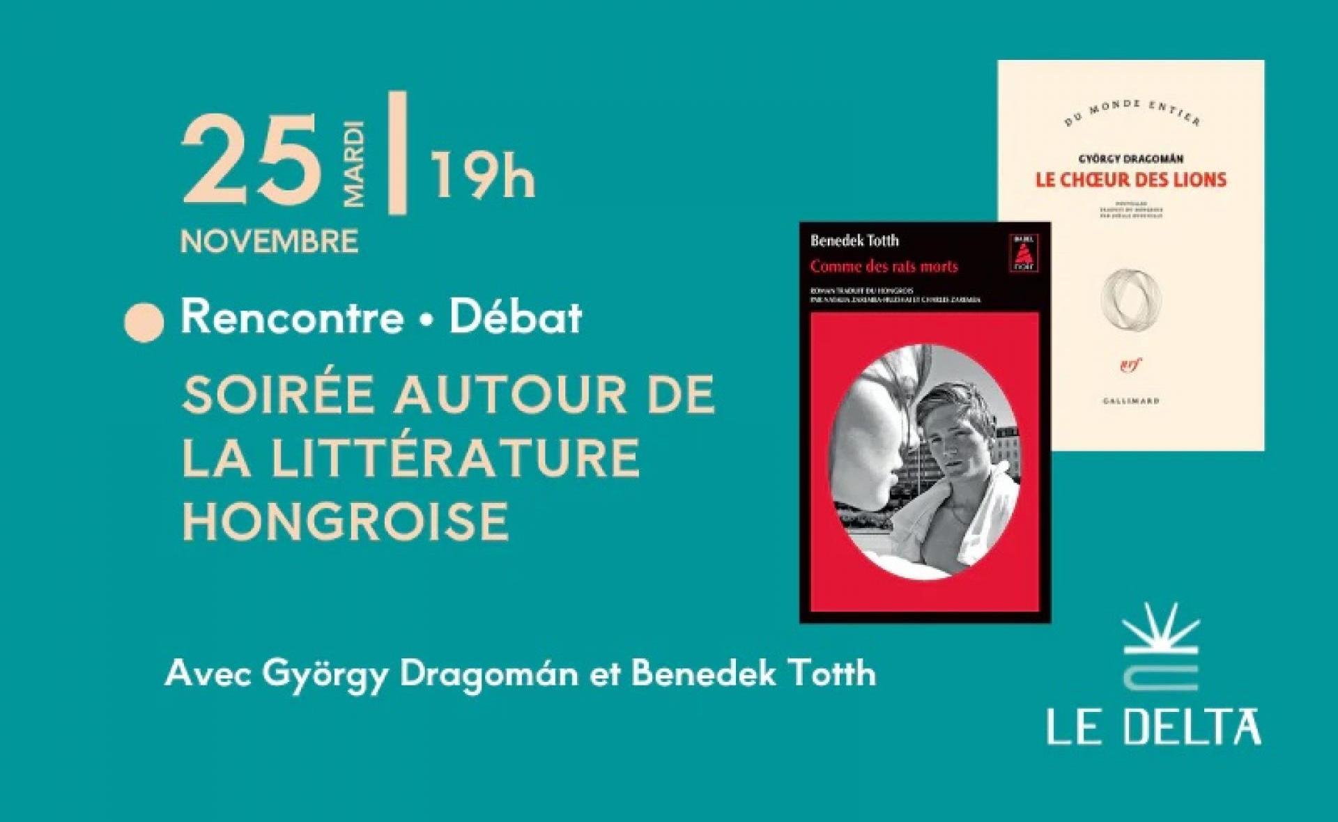 Soirée autour de la littérature hongroise