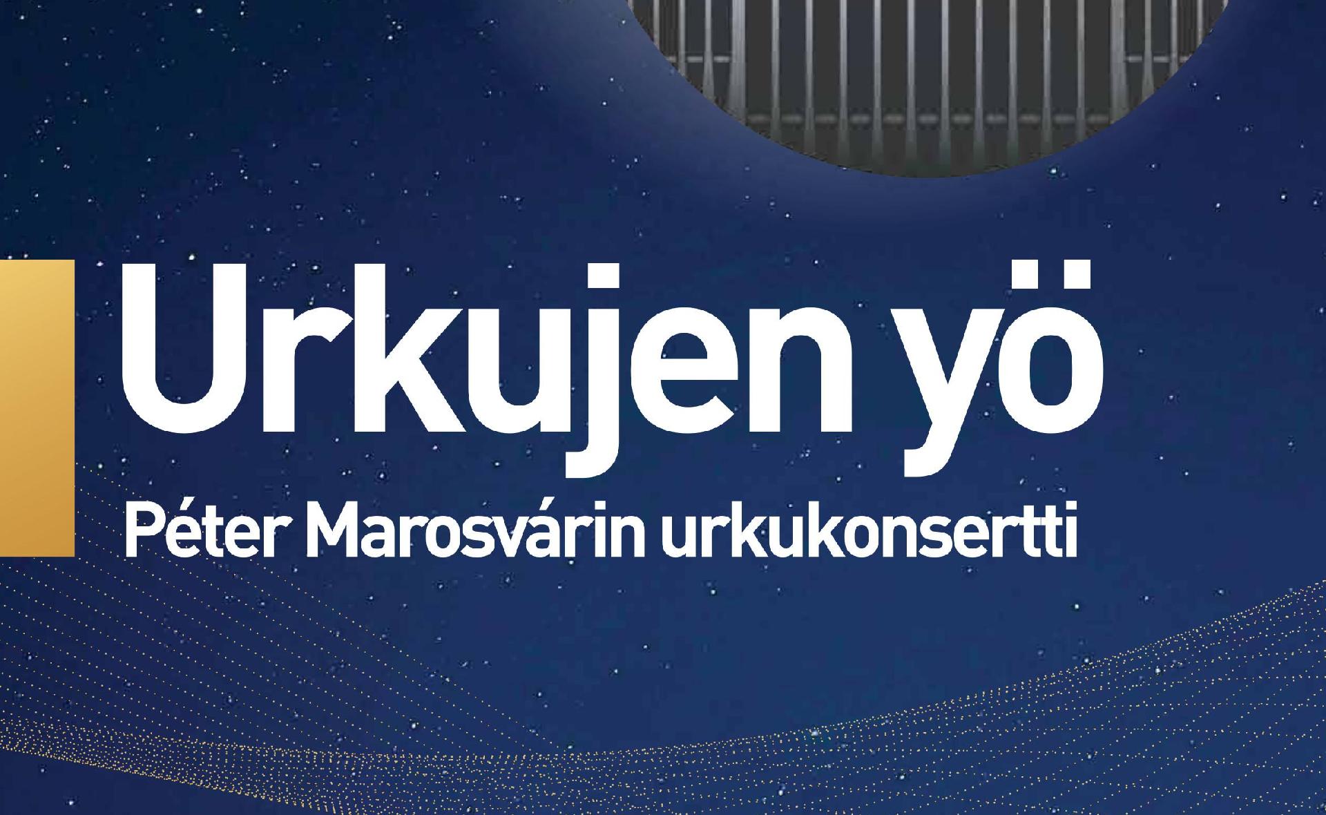 Orgonák Éjszakája – Marosvári Péter koncertje
