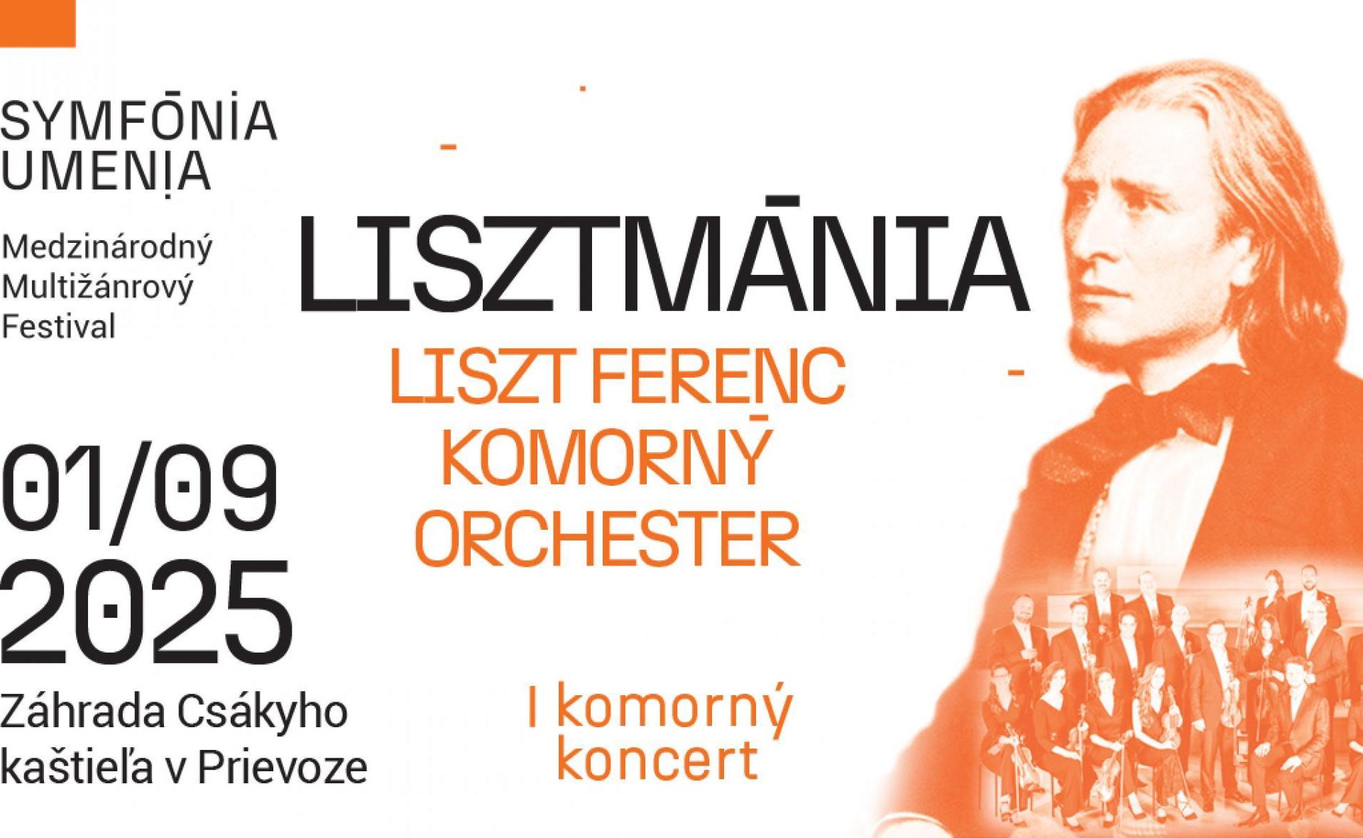 SYMFÓNIA UMENIA 2025 - Lisztmánia