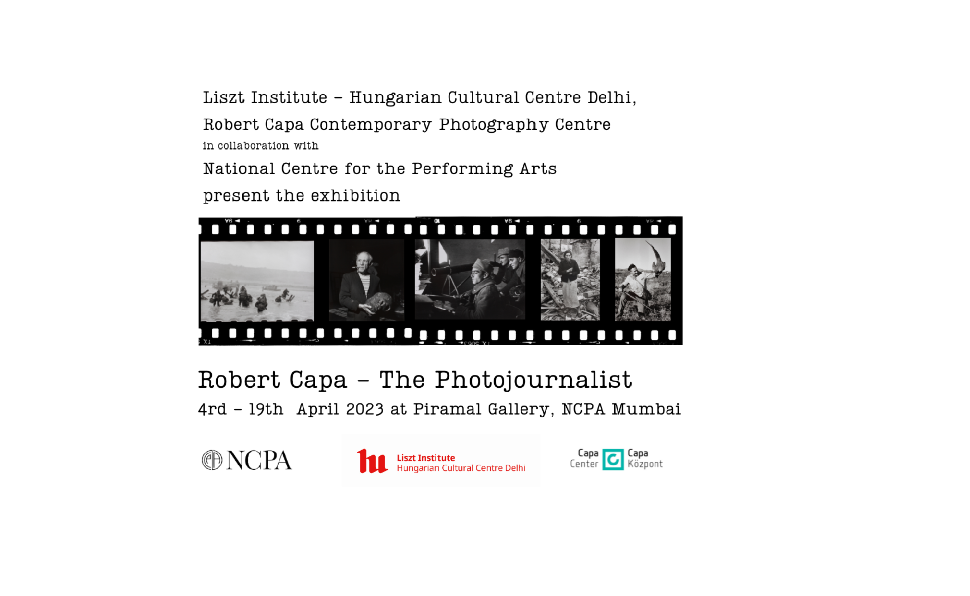 Robert Capa kiállítás nyílik Mumbai-ban