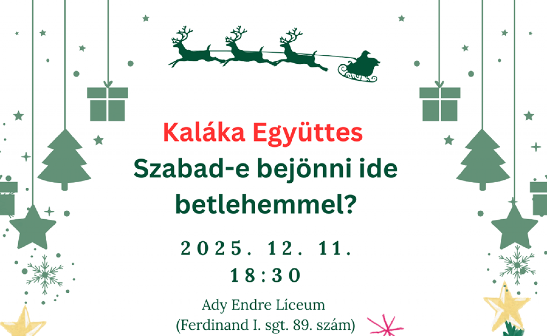 Kaláka együttes: Szabad-e bejönni ide Betlehemmel?