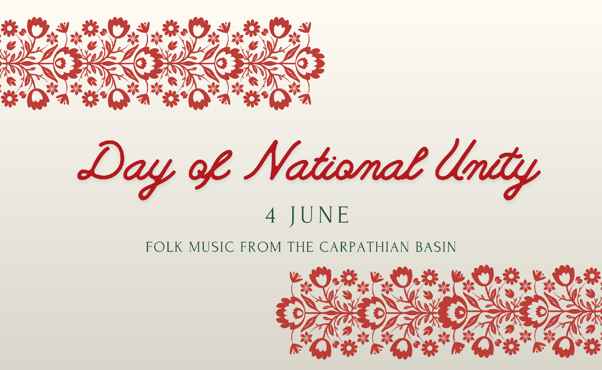 Celebration of the Day of National Unity  