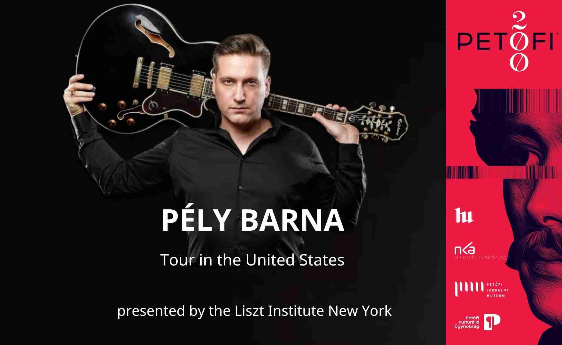 Pély Barna turné az Egyesült Államokban
