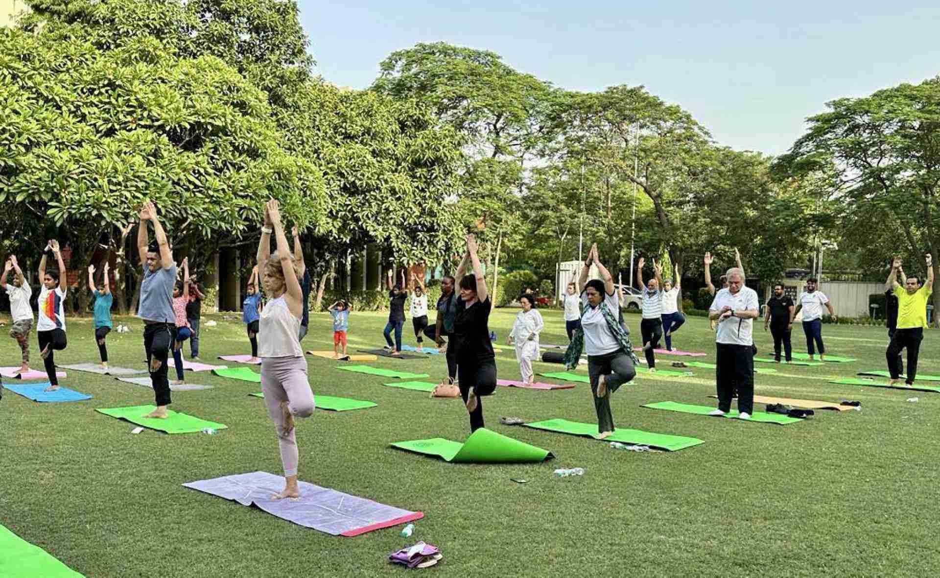 International Yoga Day in India