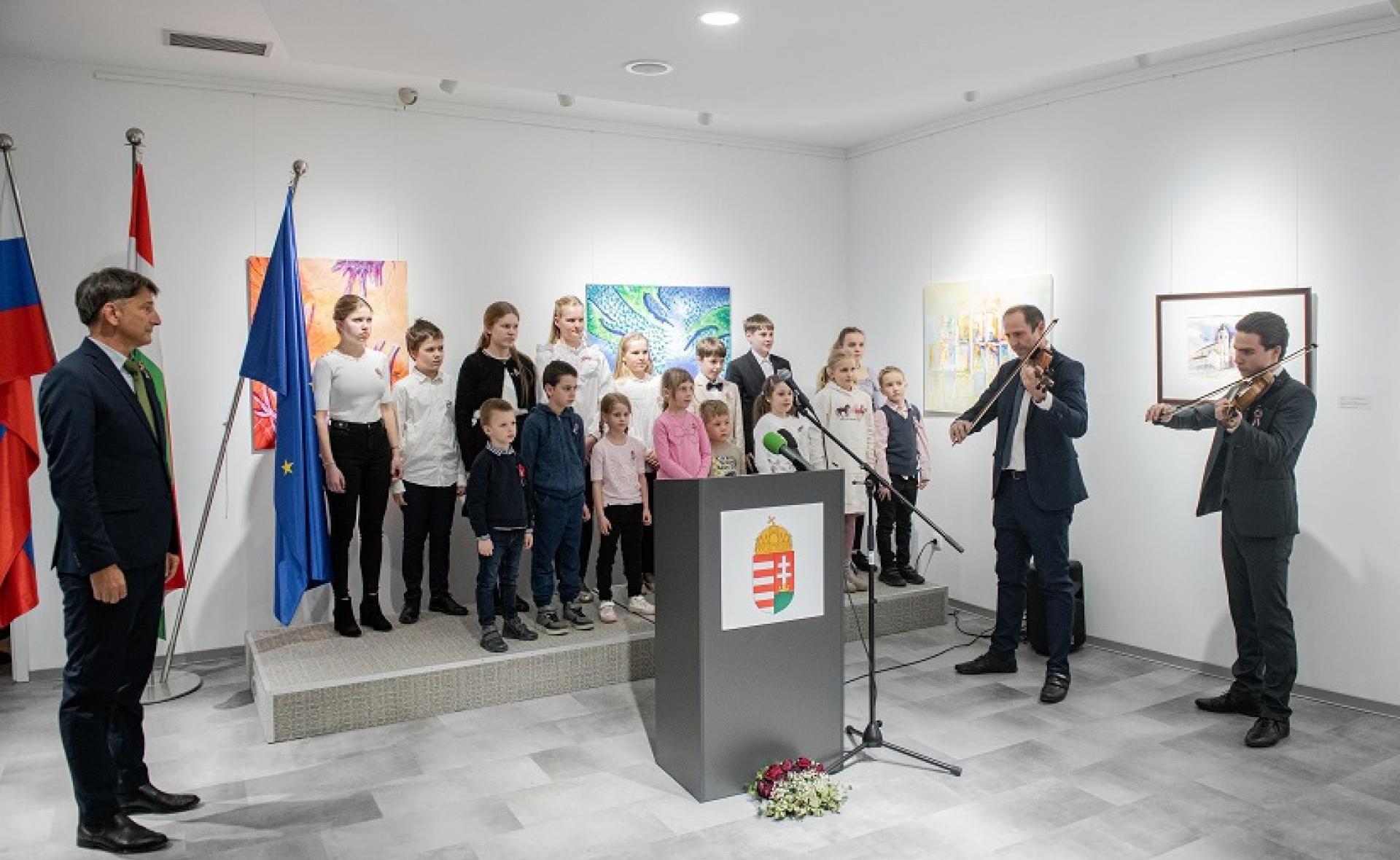 Nemzeti ünnepi fogadás a Liszt Intézetben március 15-e alkalmából
