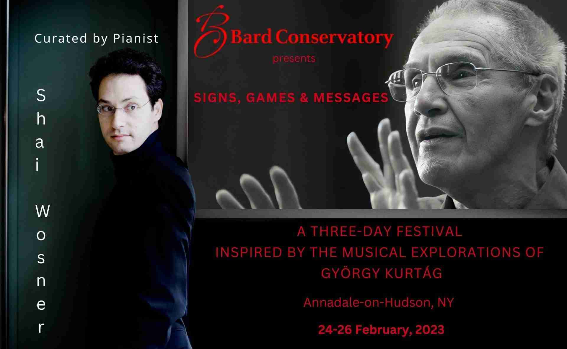 SIGNS, GAMES & MESSAGES - A Three-Day Festival celebrating the work of György Kurtág