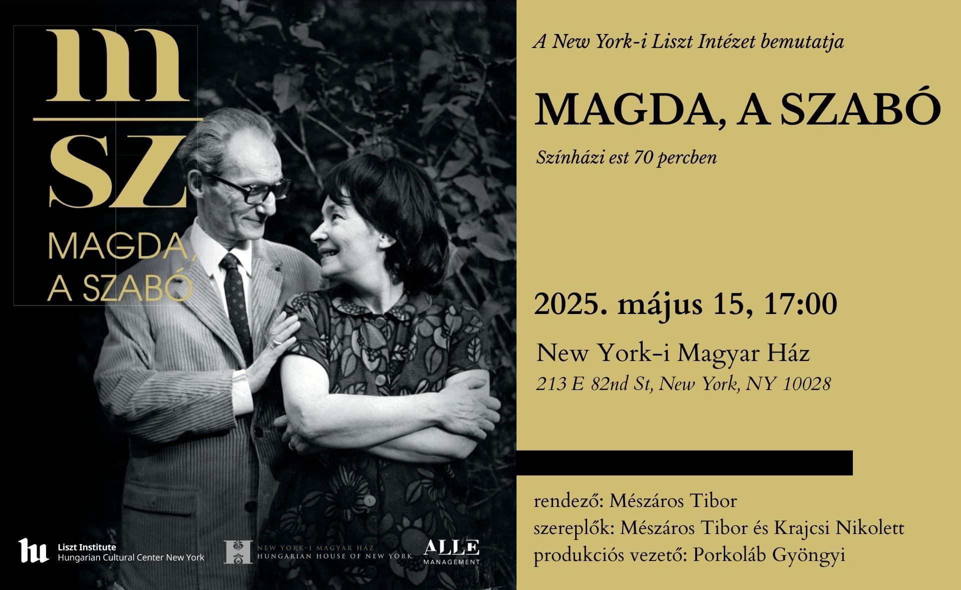 Magda, a Szabó színházi előadás