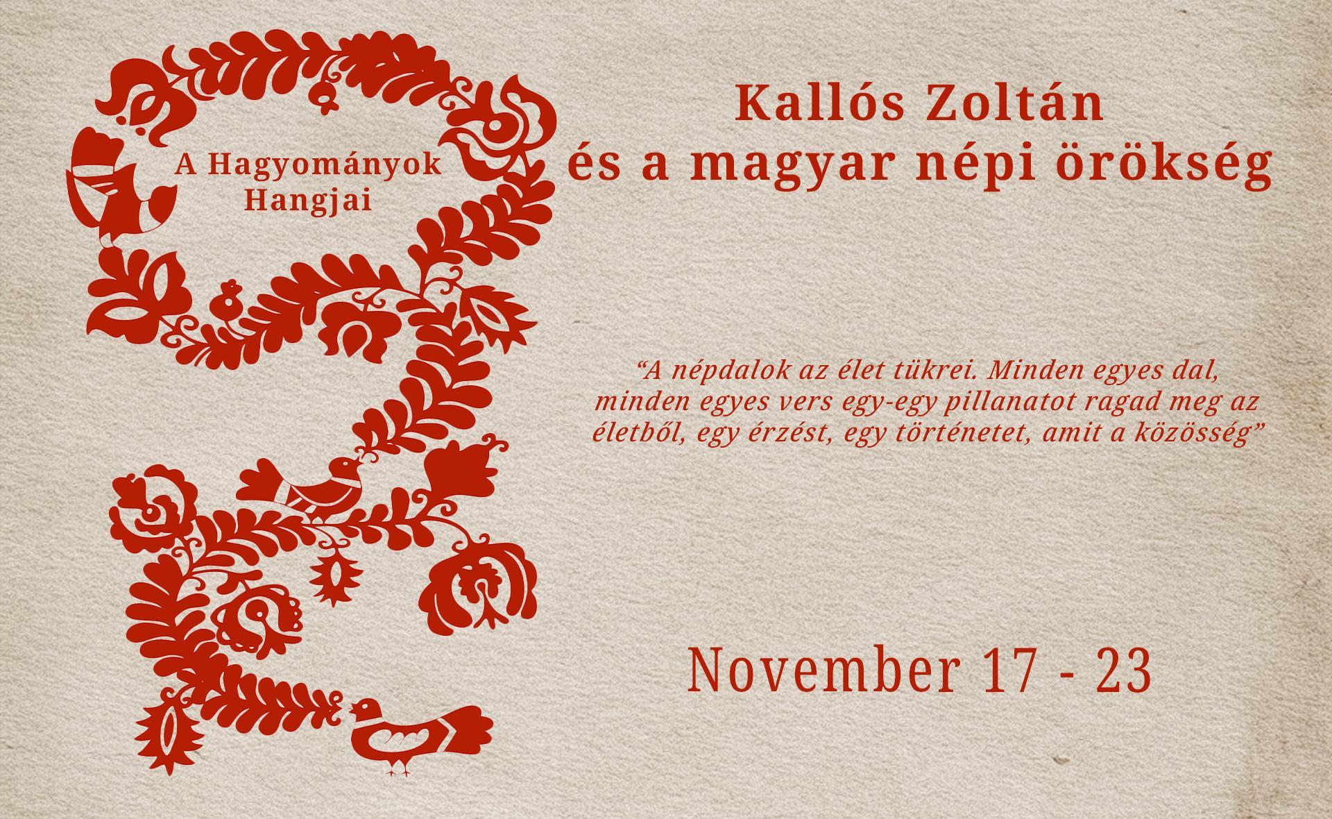 A Hagyományok Hangjai