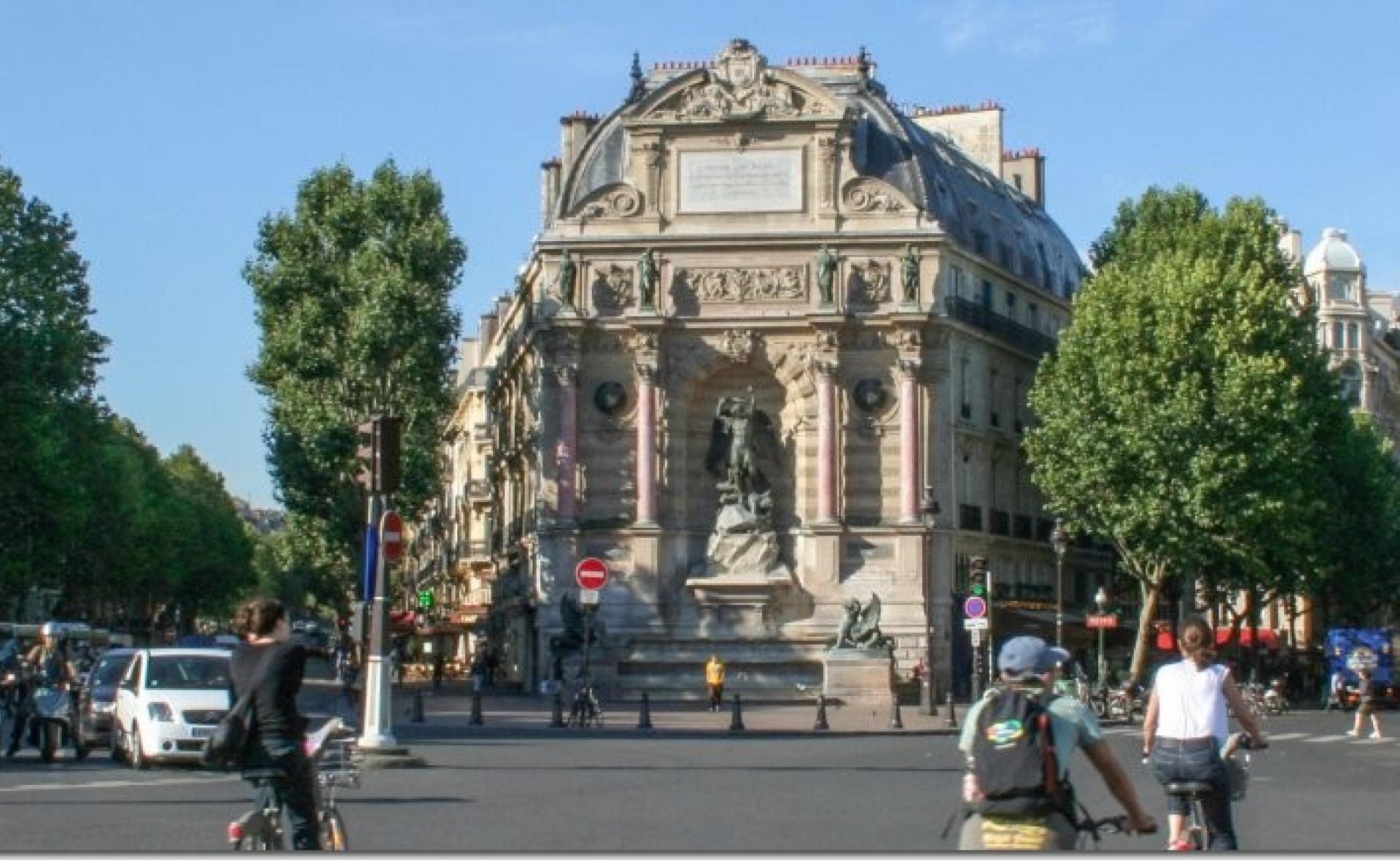 A párizsi St Michel-kút