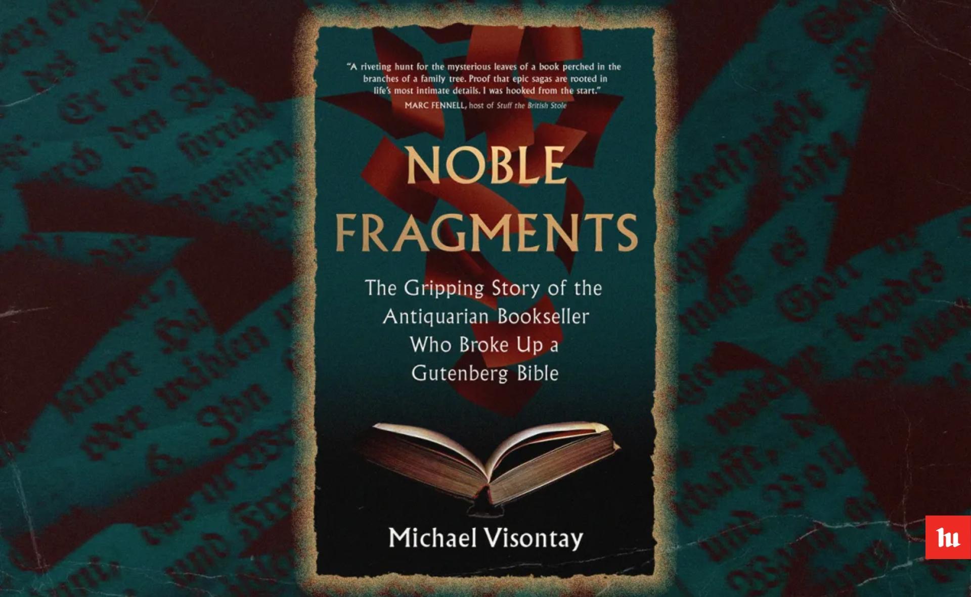 Noble Fragments - Book Launch with Michael Visontay