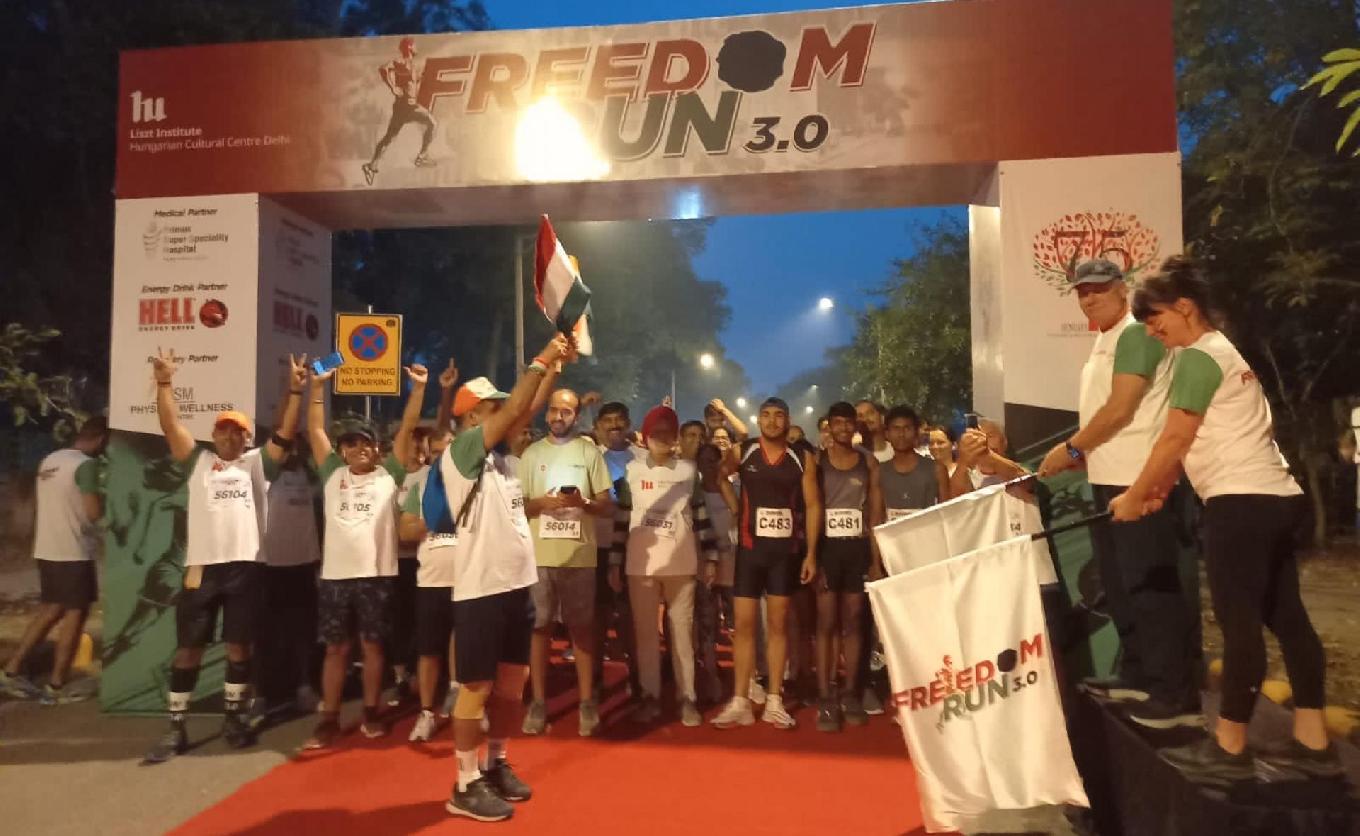 Cultural diplomacy | The Freedom Run is growing in popularity in India ...