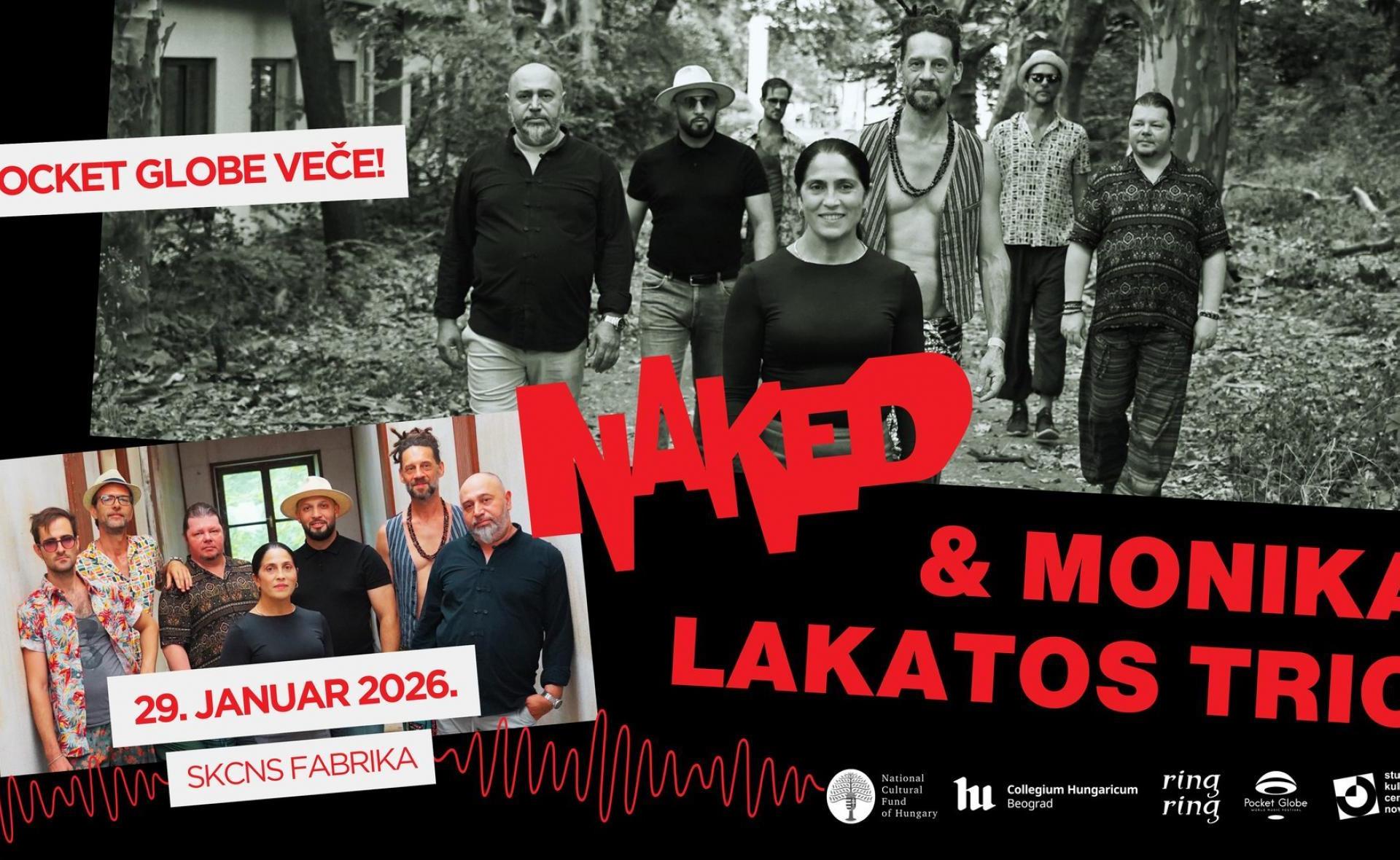 Lakatos Mónika Trio és a Naked koncertje Újvidéken