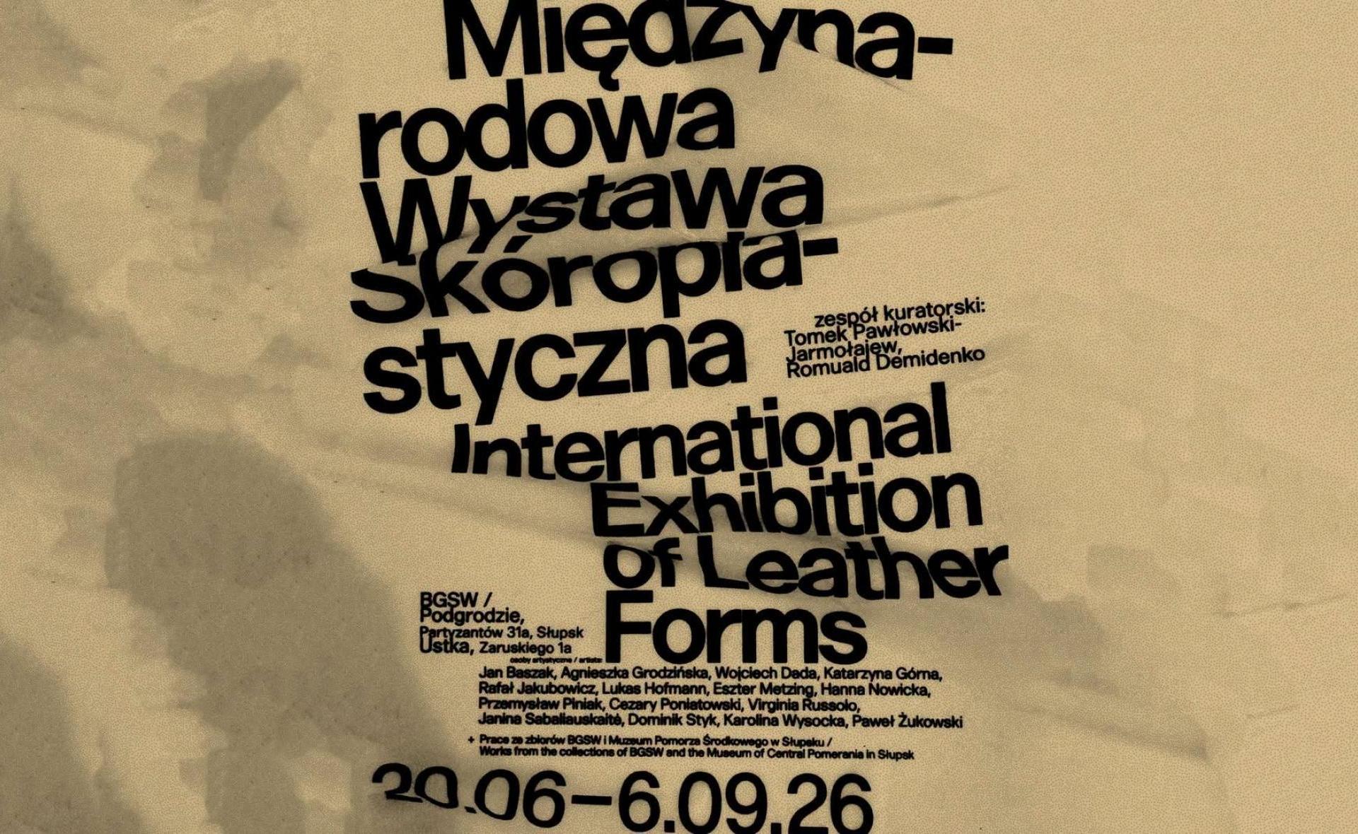 Międzynarodowa Wystawa Skóroplastyczna w Bałtyckiej Galerii Sztuki Współczesnej z udziałem artystek z Węgier