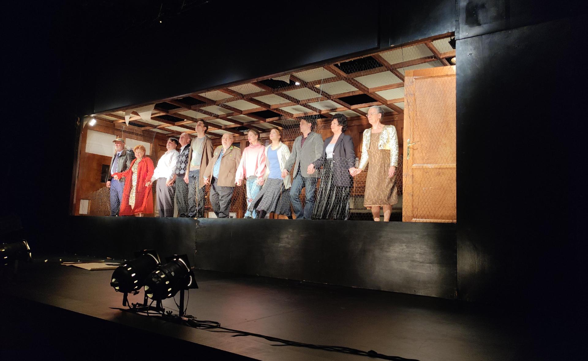 A Miskolci Nemzeti Színház vendégszereplése az SNG Drama színpadán - Henrik Ibsen: A vadkacsa