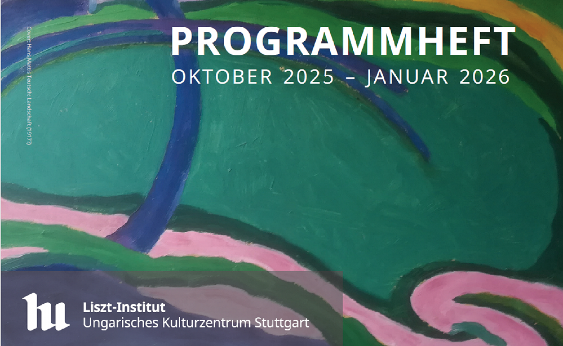 Programmheft Oktober 2025 - Januar 2026