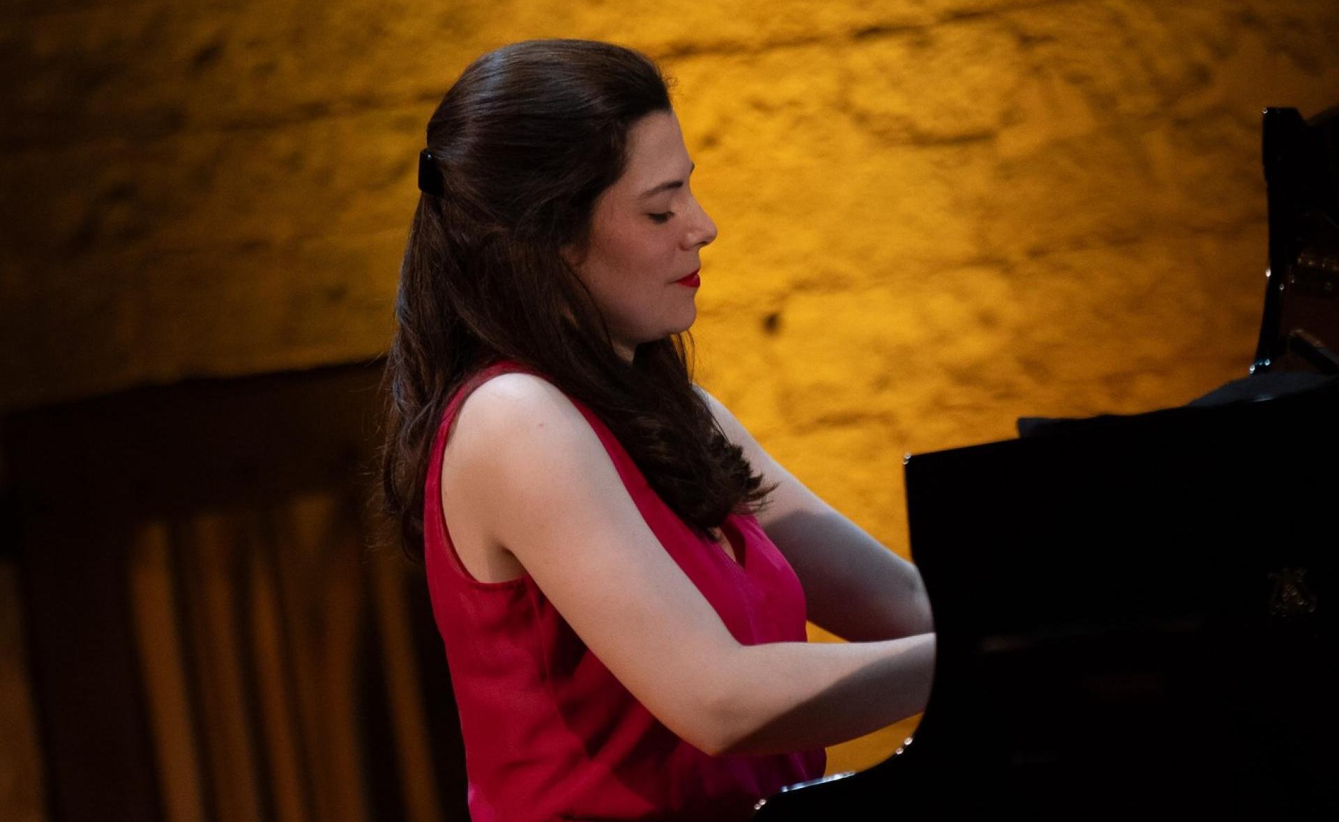 Camille Belin, piano - Photo : Karl Pouillot