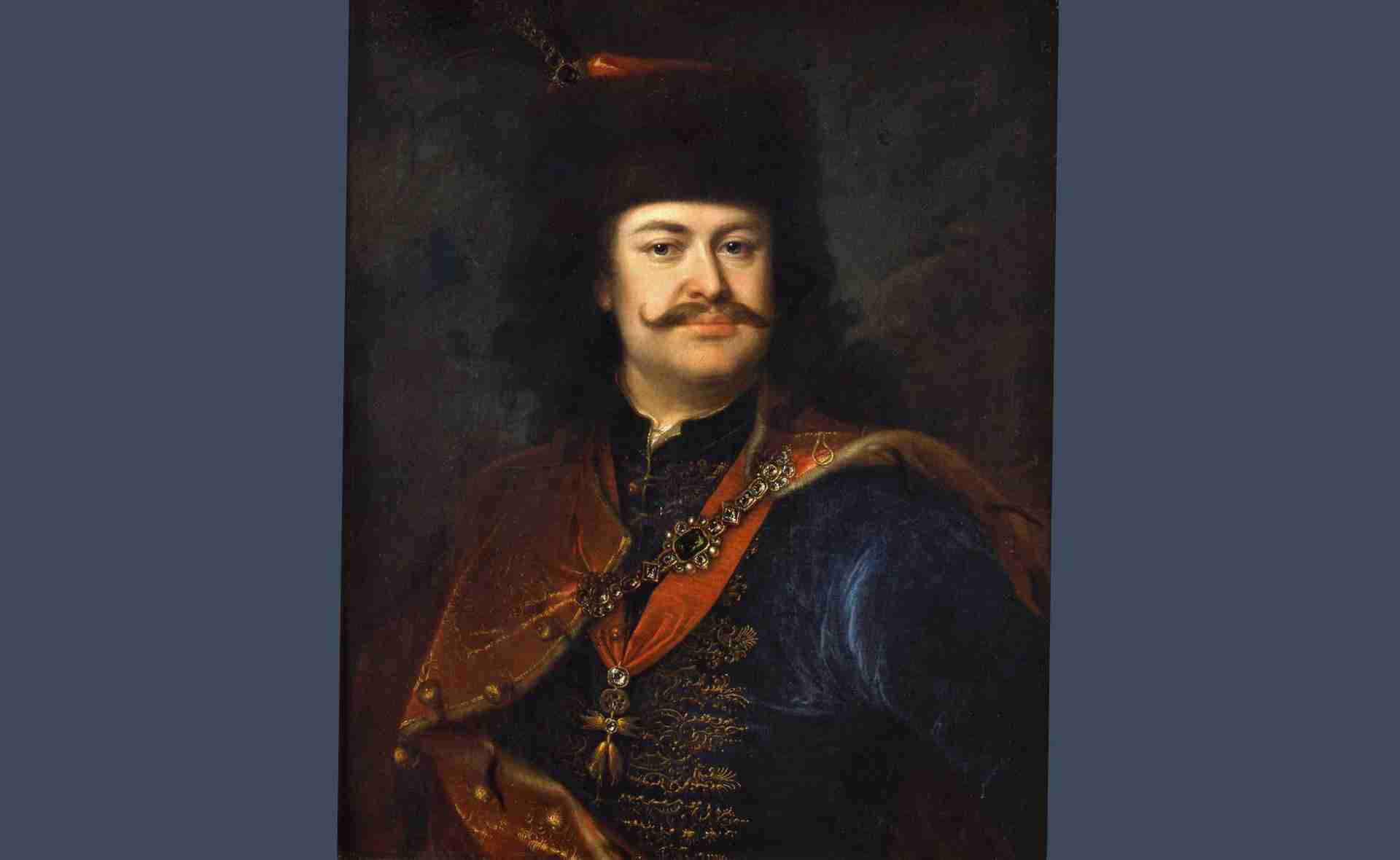 Portrait réalisé par Ádám Mányoki en 1712 à Gdańsk