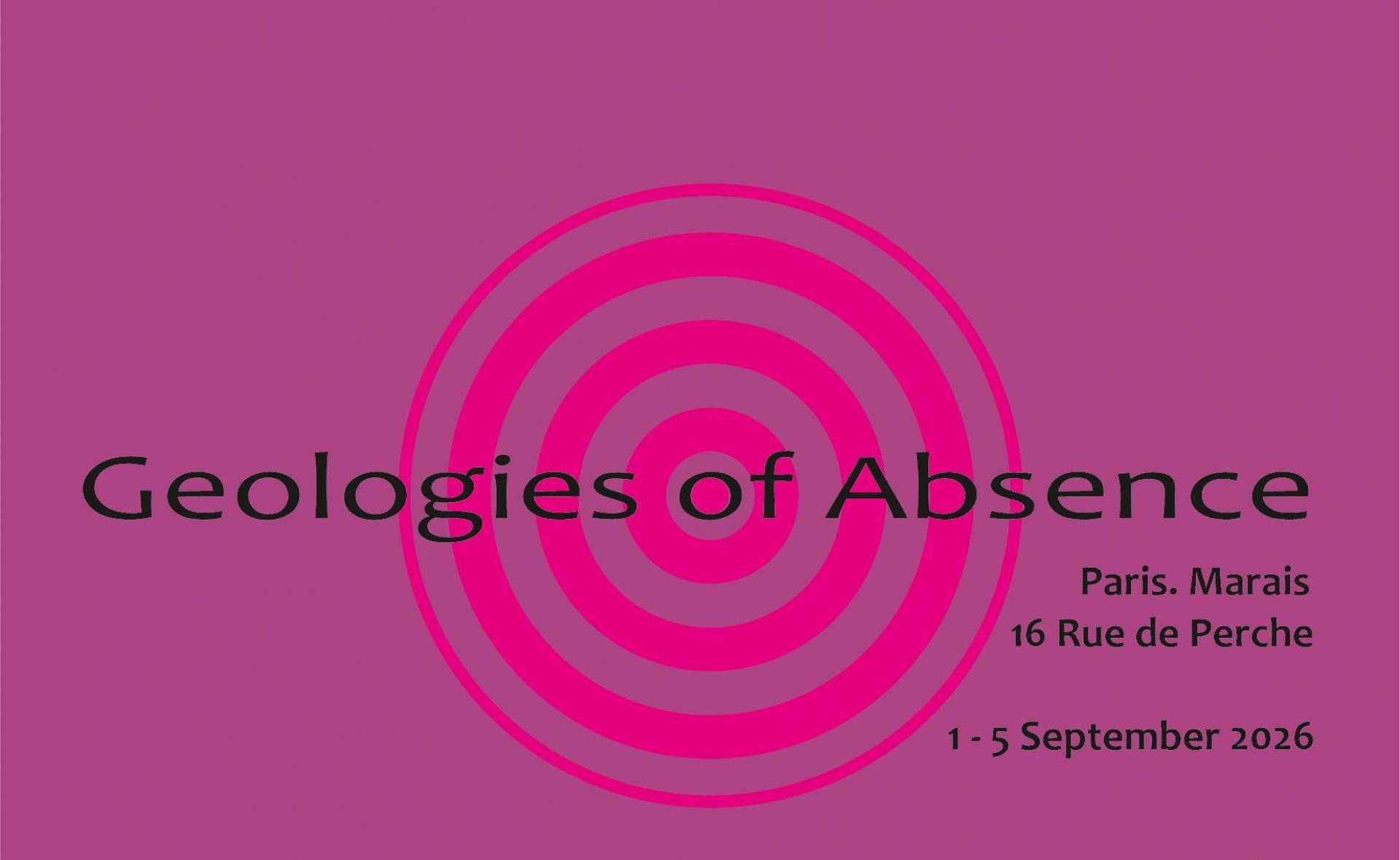 Géologies de l’absence