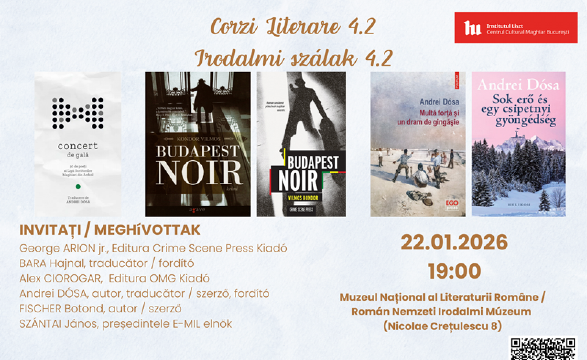 Corzi literare 4.2 – minifestival de literatură și traduceri literare contemporane