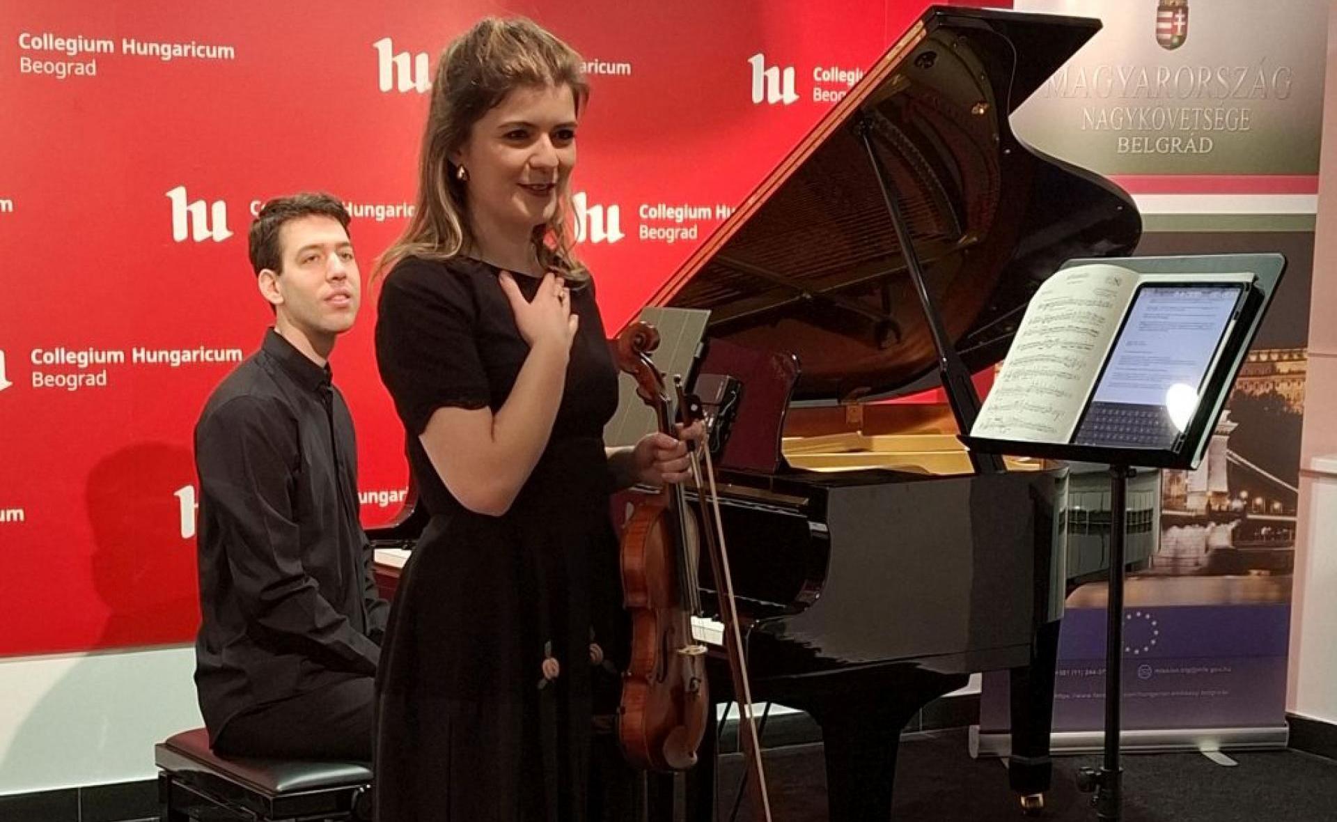 Koncert mladih talenata u Colegijumu Hungarikumu