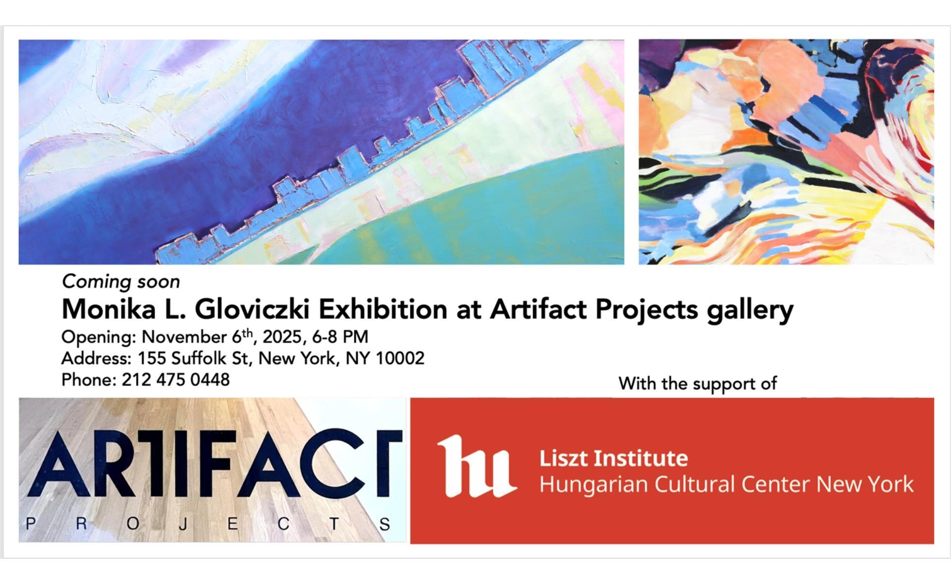 Monika Gloviczki Solo Exhibition in New York