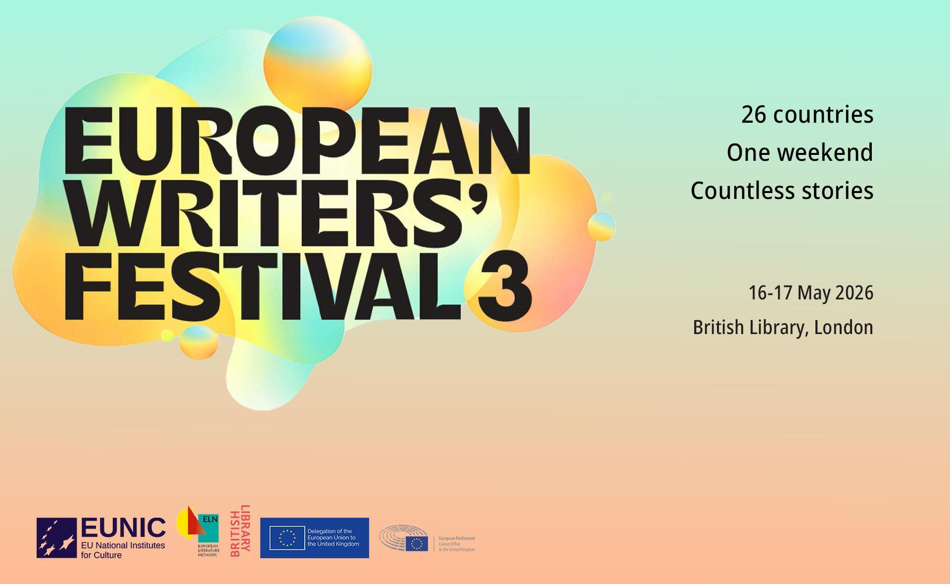 3. Európai Írófesztivál