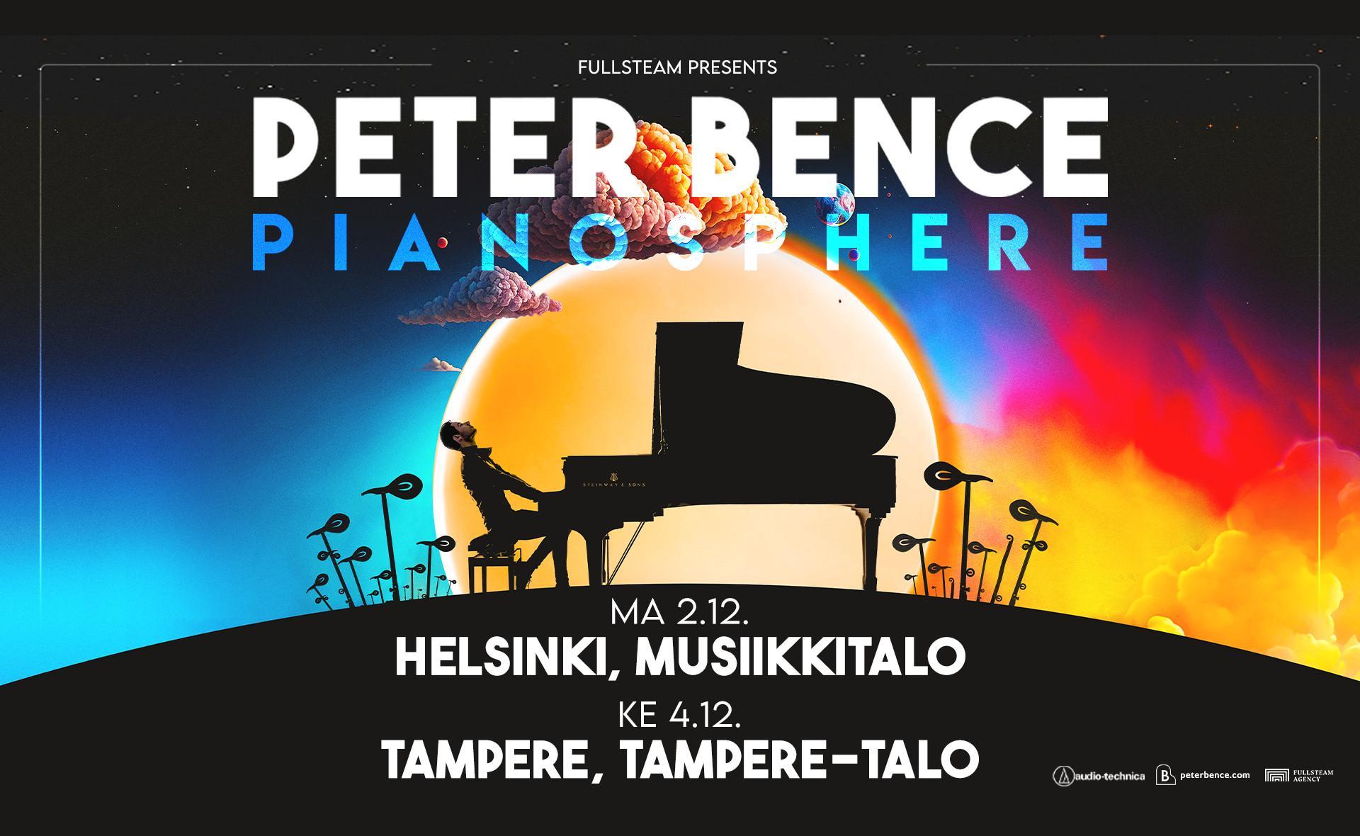 Hitti-covereillaan viraali-ilmiöksi noussut pianisti Peter Bence jälleen Suomessa!