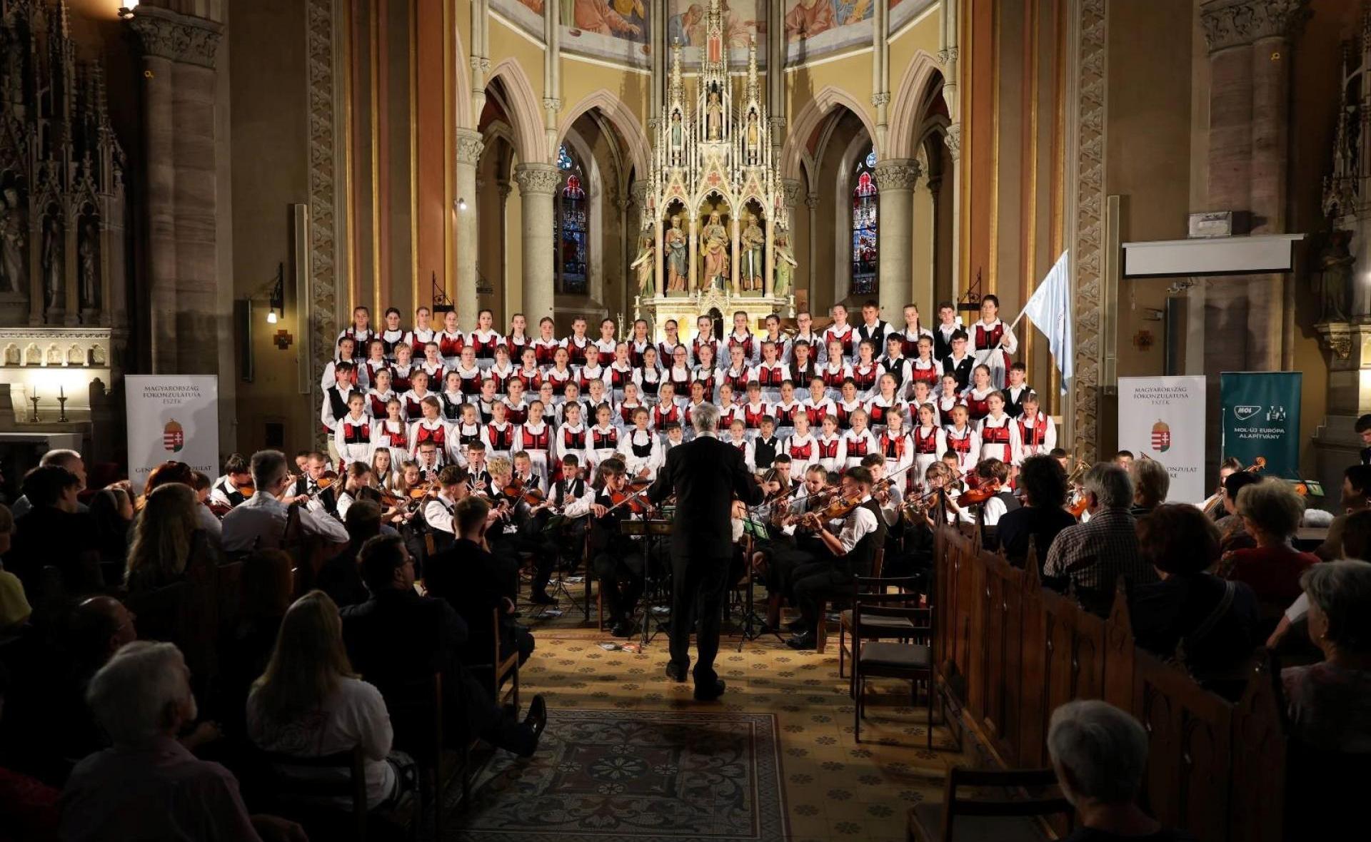 A cross-border musical experience – the Children's Philharmonia of Szentegyháza performed in Osijek