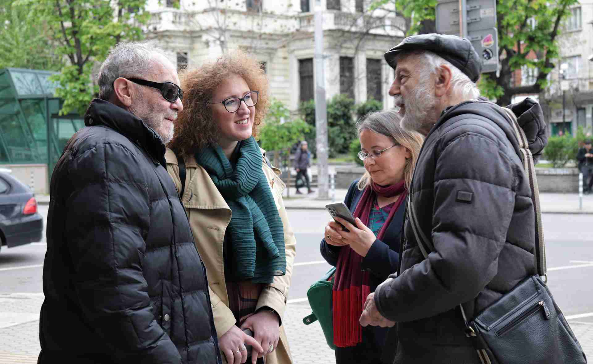 Дьорд Барон, критик, Янка Баркоци и Галина Торма (Филмов архив на Унгария), Ицхак Финци