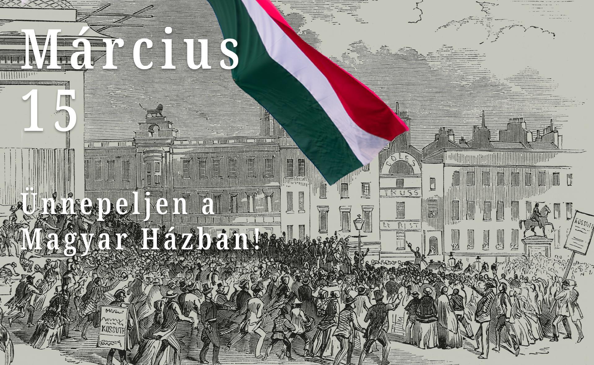 Március 15. Londonban