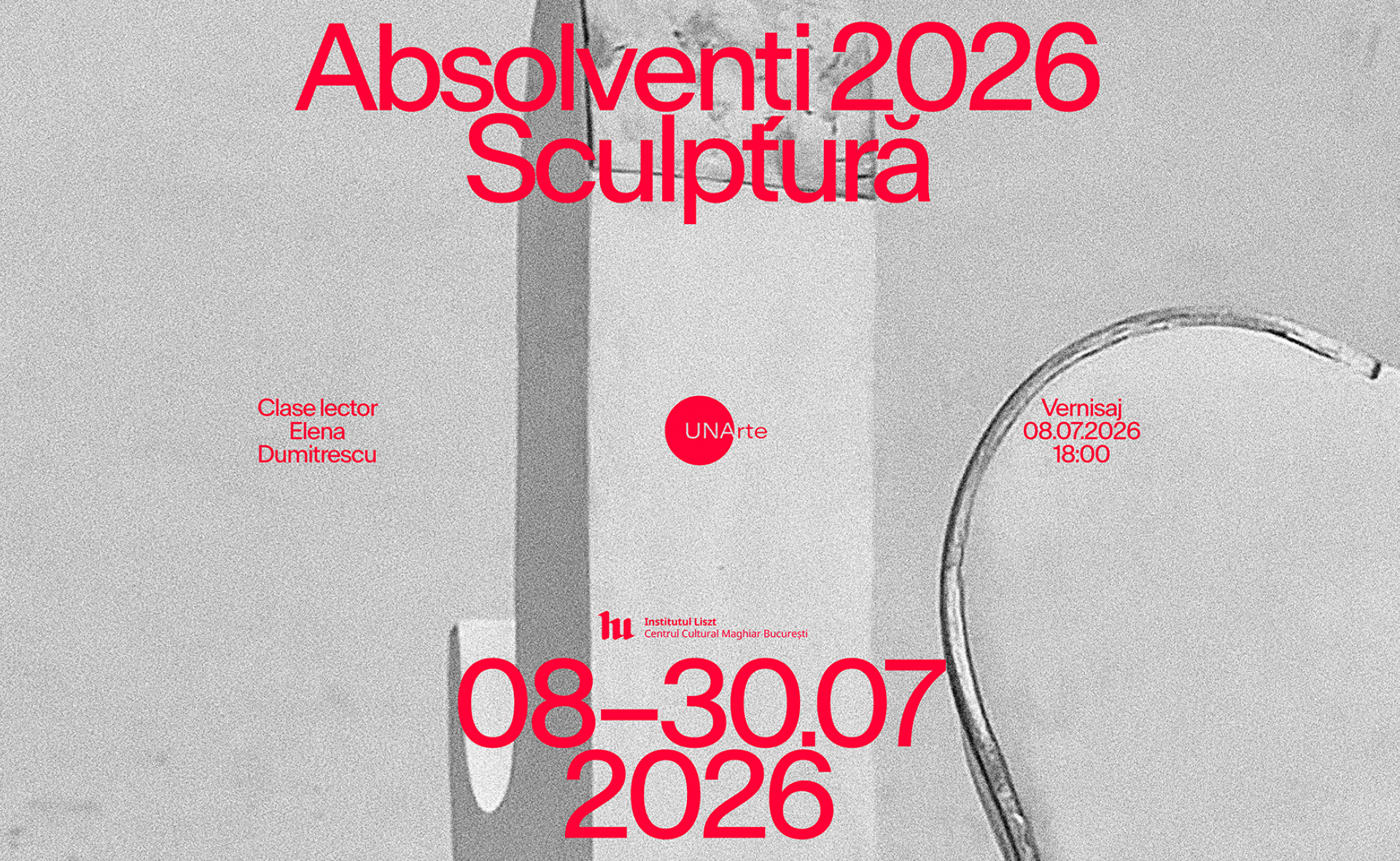 Expoziție absolvenți sculptură 2026