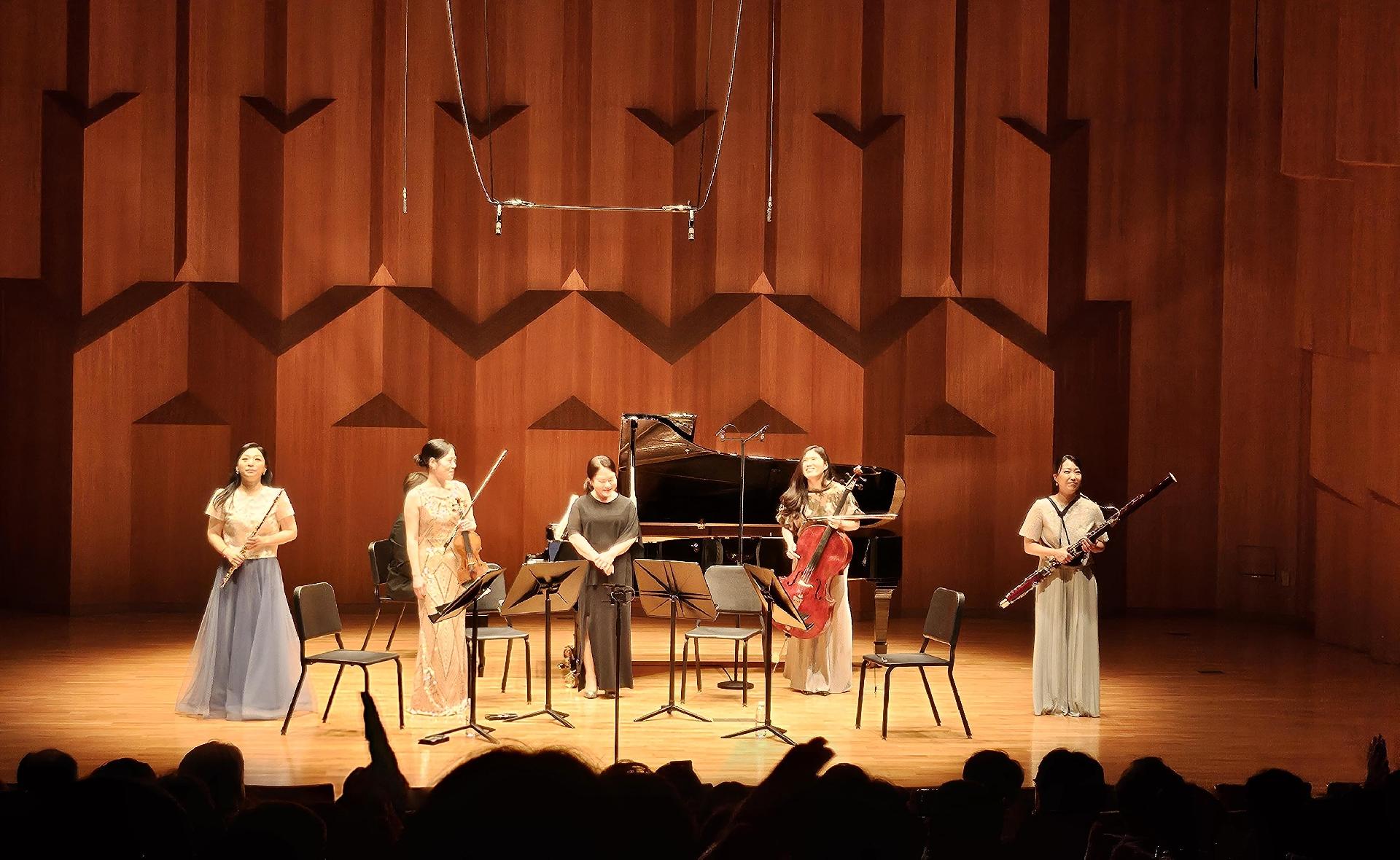 Kamarakoncert a koreai Művész Ensemble-lel és Park Mi-jung zongoraművésszel
