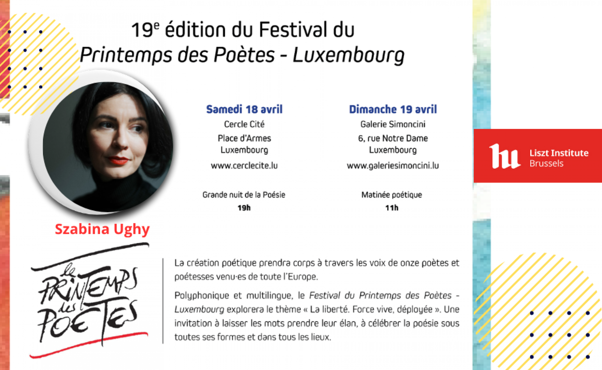 Költők Tavasza - Luxembourg