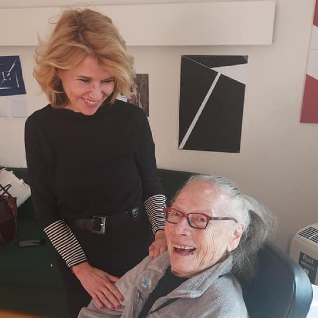 Adrienne Éva Burányi et Vera Molnár