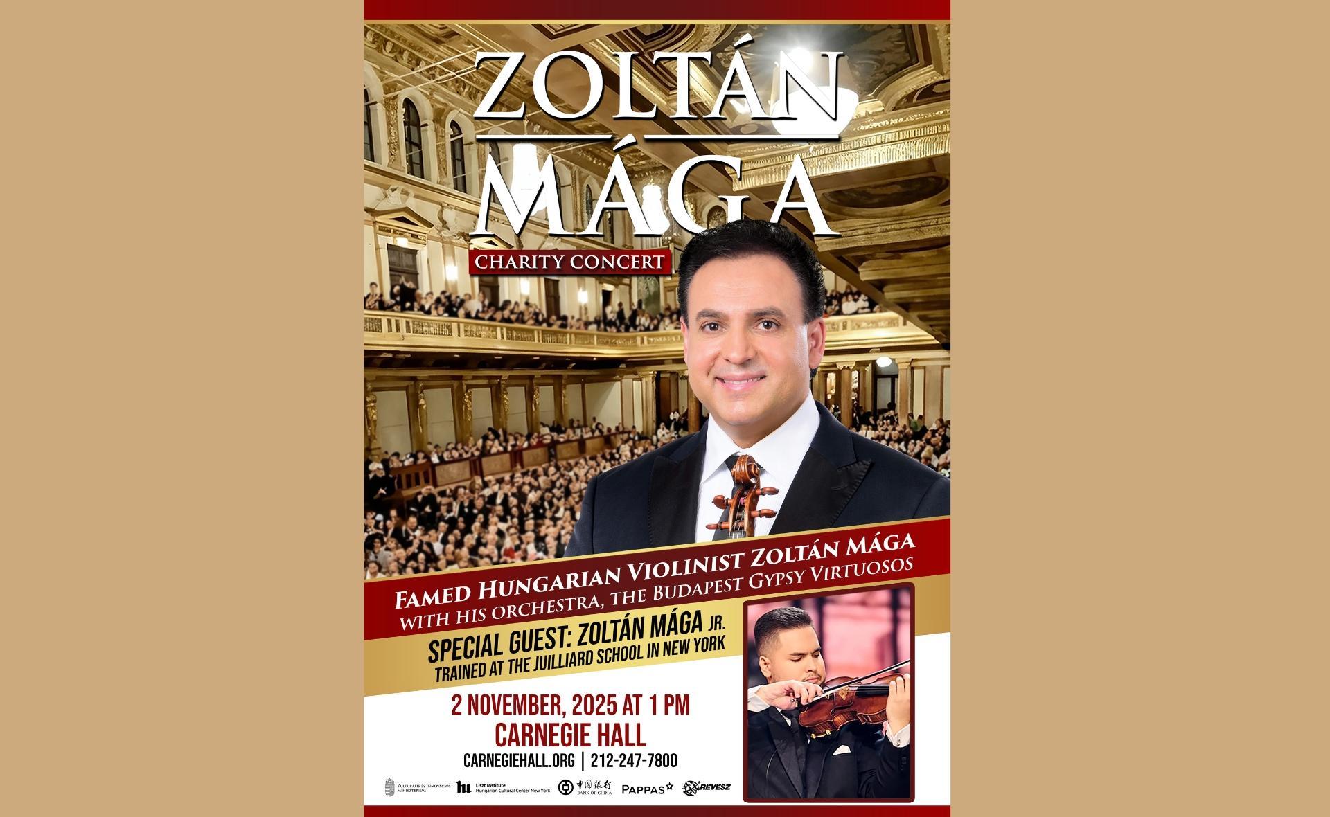 Charity Concert - Zoltán Mága and the Gipsy Virtuosos Symphonic Chamber Orchestra - Charity Event