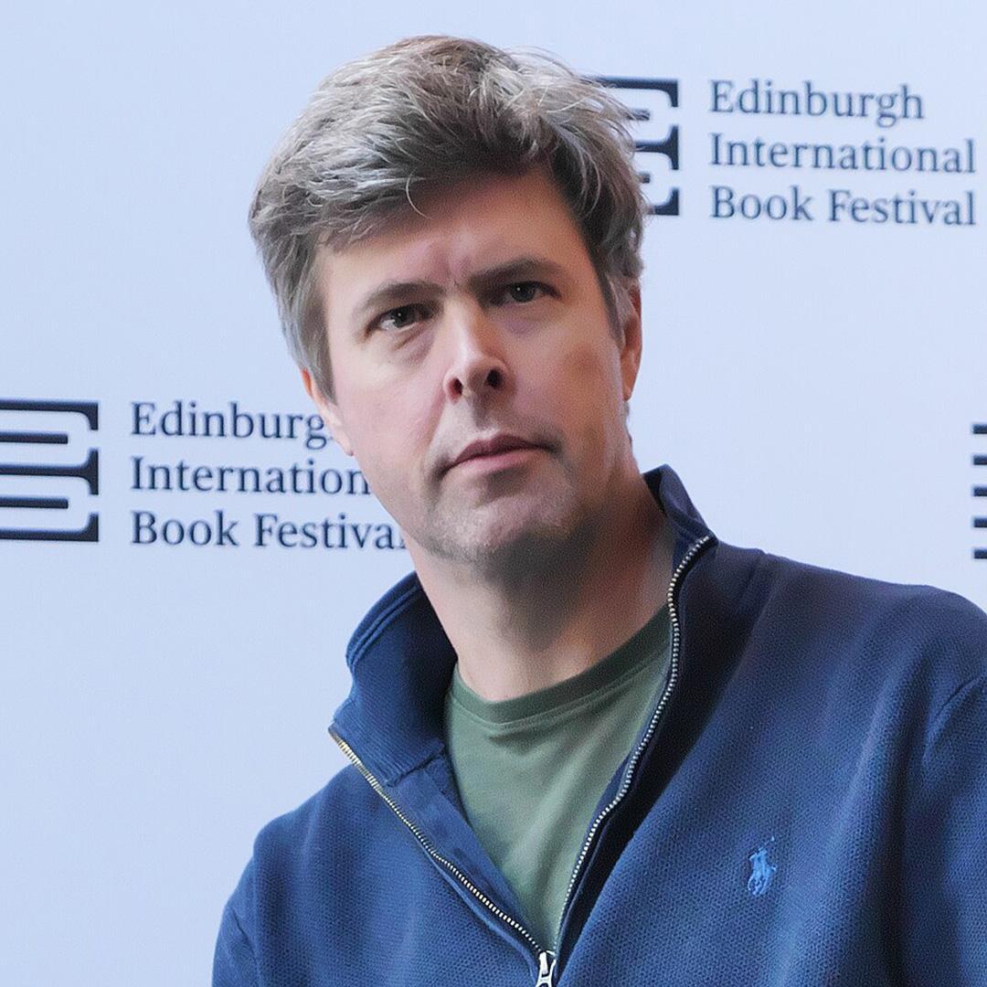 David Szalay at the 2025 Edinburgh International Book Festival