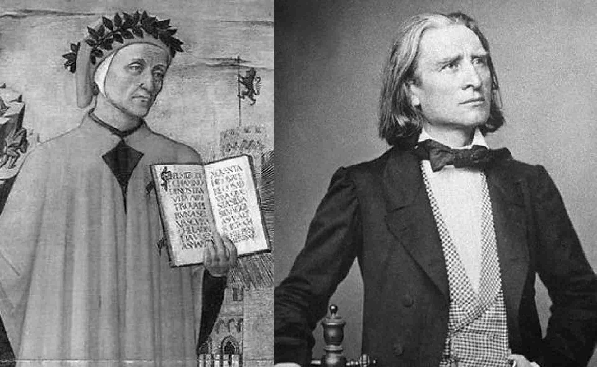 Liszt és Dante - tablókiállítás Capranica-ban