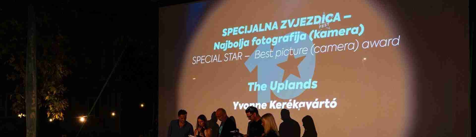 Kerékgyártó Yvonne Egy csapat vagyunk című rövidfilmje kapta a legjobb operatőri munkának járó dijat a sziszeki Star Film Fest-en