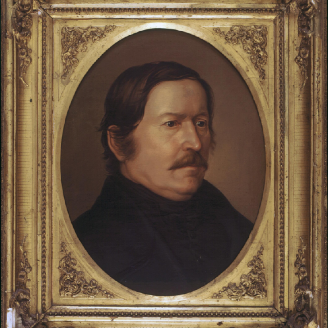 Father of Sándor Petőfi: István Petrovics. Painter Soma Orlai Petrics, around 1850-60. Source: Collection of the Petőfi Museum of Literature, Budapest