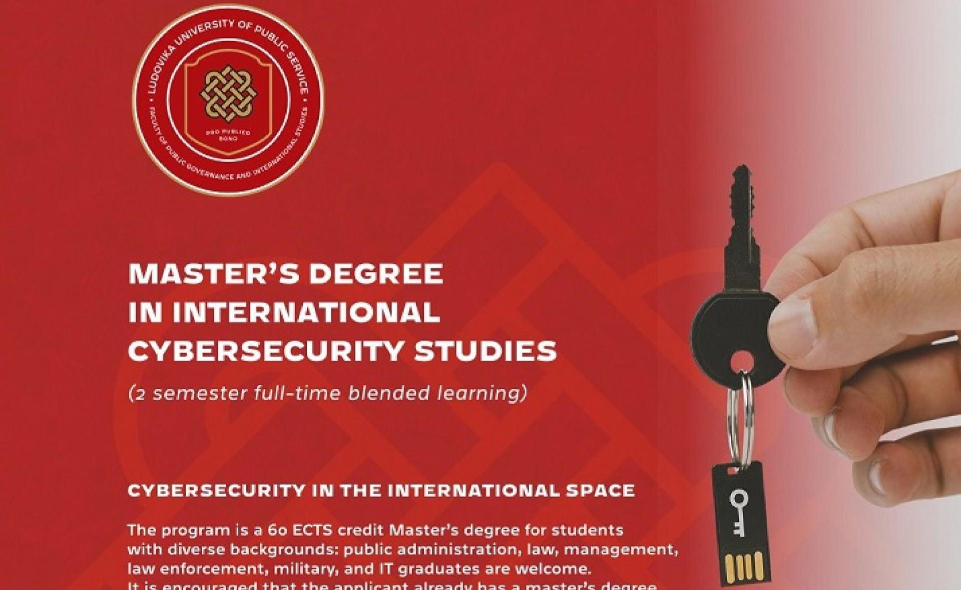 Megjelent a Nemzeti Közszolgálati Egyetemen az International Cybersecurity Studies (ICCS) elnevezésű új mesterképzési szak