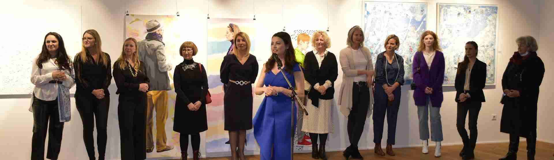 Hagyományos nőhónapi képzőművészeti kiállítás és rendezvénysorozat Zágrábban a Nemzetközi Női Klubbal együttműködésben
