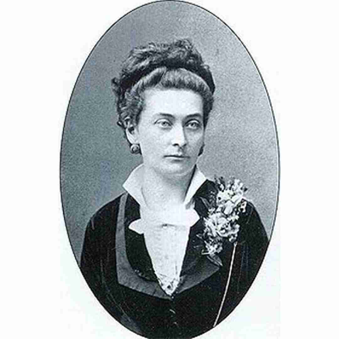 Hugonnai Vilma (1847. szeptember 30. – 1922. március 25.), az első magyar orvosnő. (A kép forrása: Wikipédia)