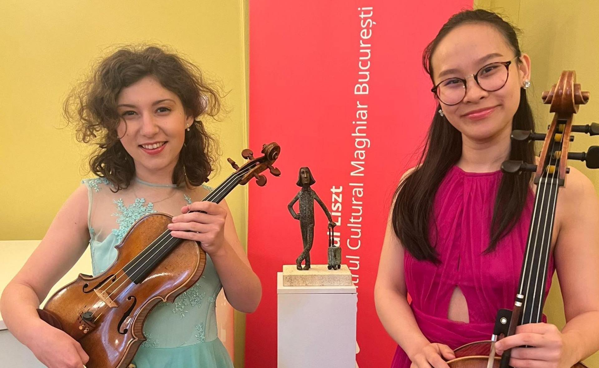 Andreea Nistor și Nguyen Thu Giang în recital la Academia Maghiară din Roma