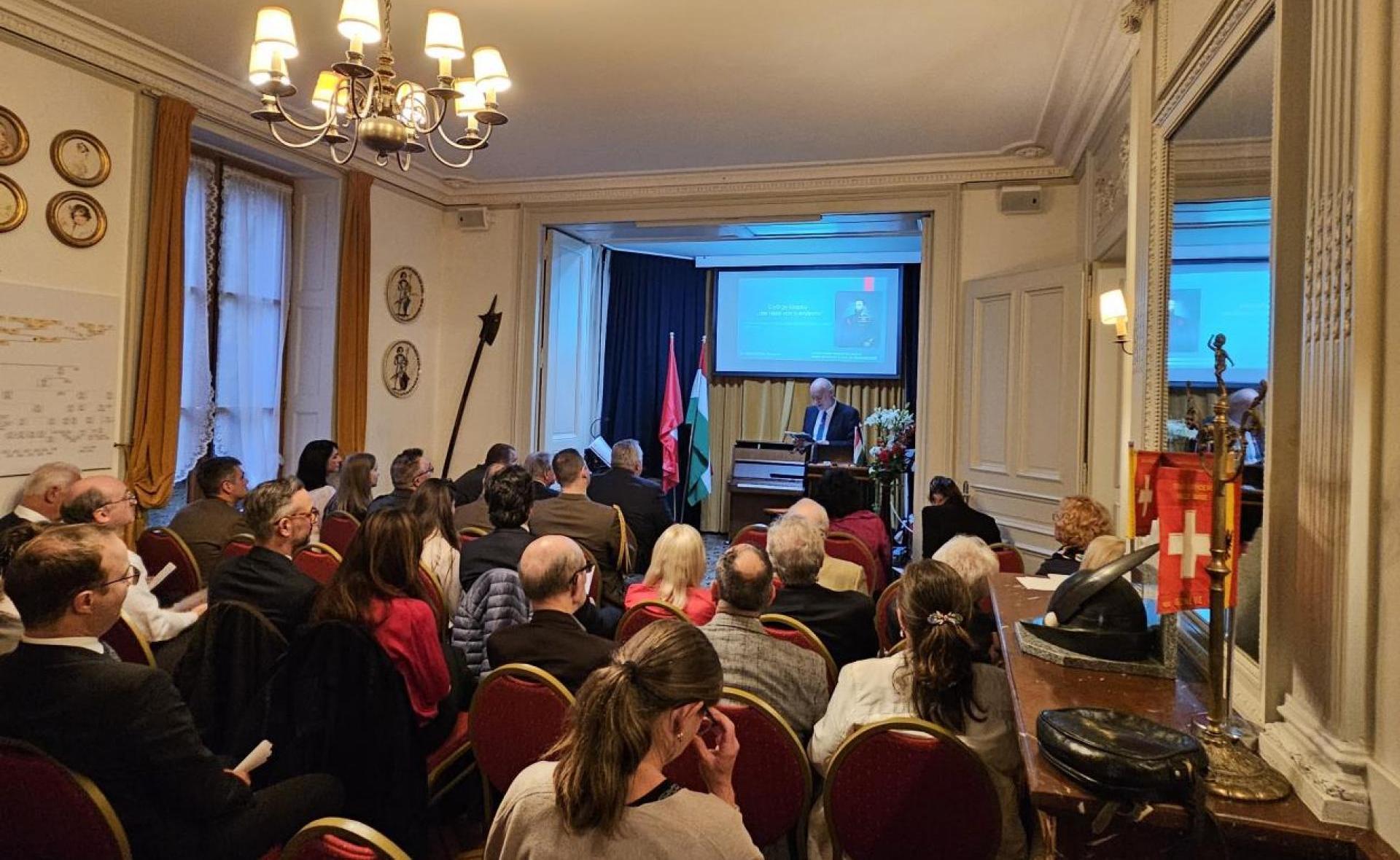 Commemorating György Klapka in Geneva